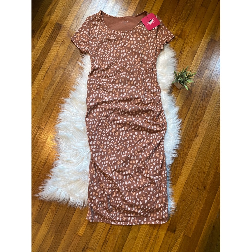 Women’s Isabel Maternity Animal Print Dress